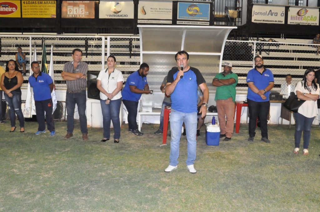 Prefeitura de Araxá inicia disputa da 1ª Copa Municipal de Futebol Master.