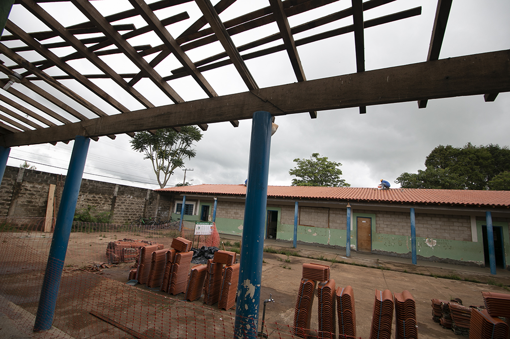 Prefeitura de Araxá investe em reformas da  escola Auxiliadora Paiva e CEMEI Magdalema Lemos