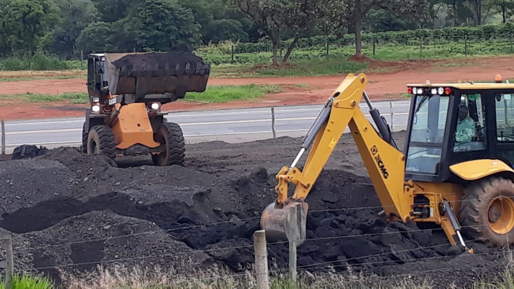 Prefeitura  de Araxá utilizará material asfáltico retirado da BR-262