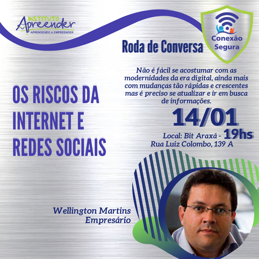 Roda de Conversa: Os Riscos da Internet e Redes Sociais.