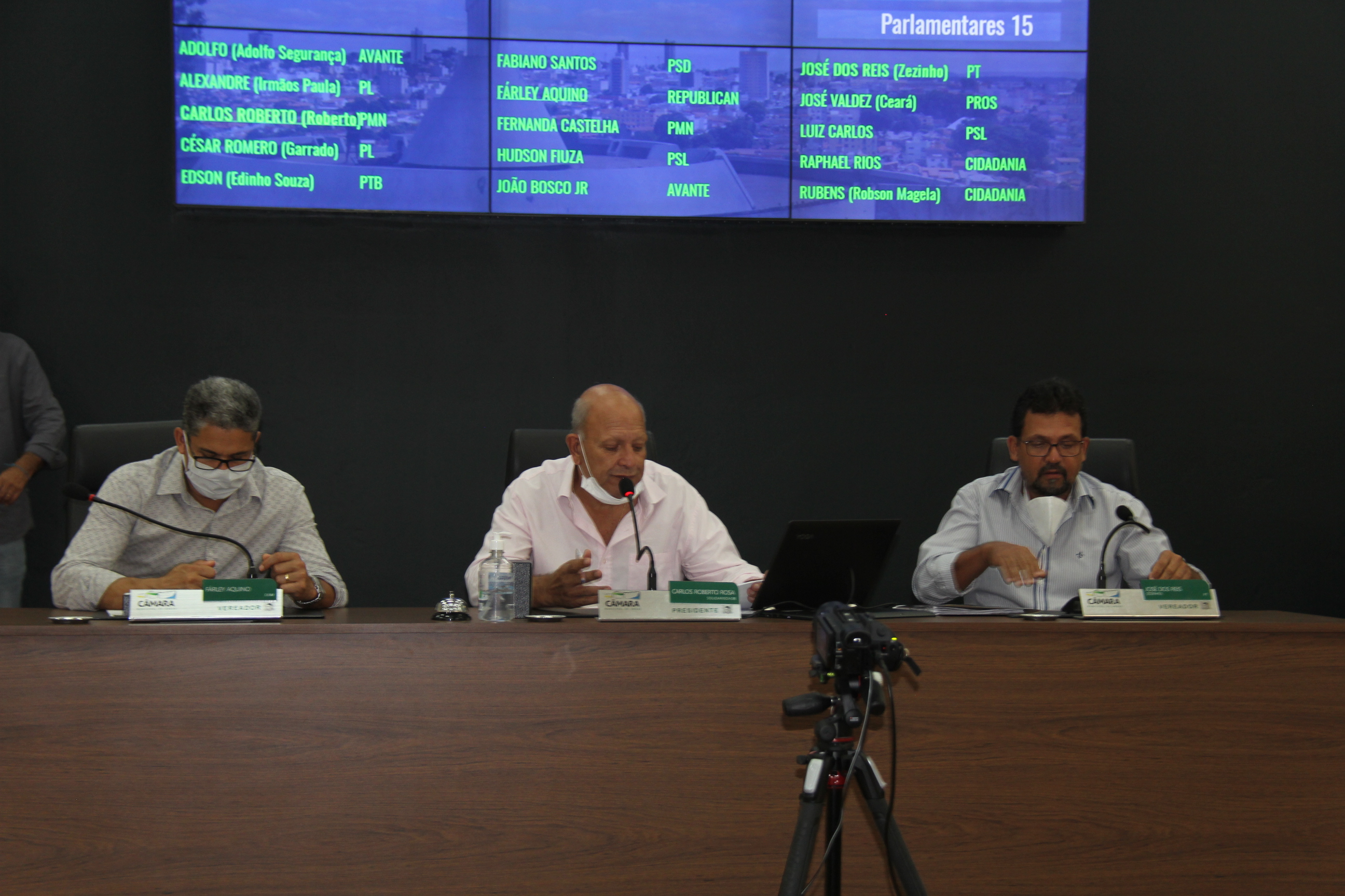 Câmara Municipal de Araxá – Reunião 23/04/2020