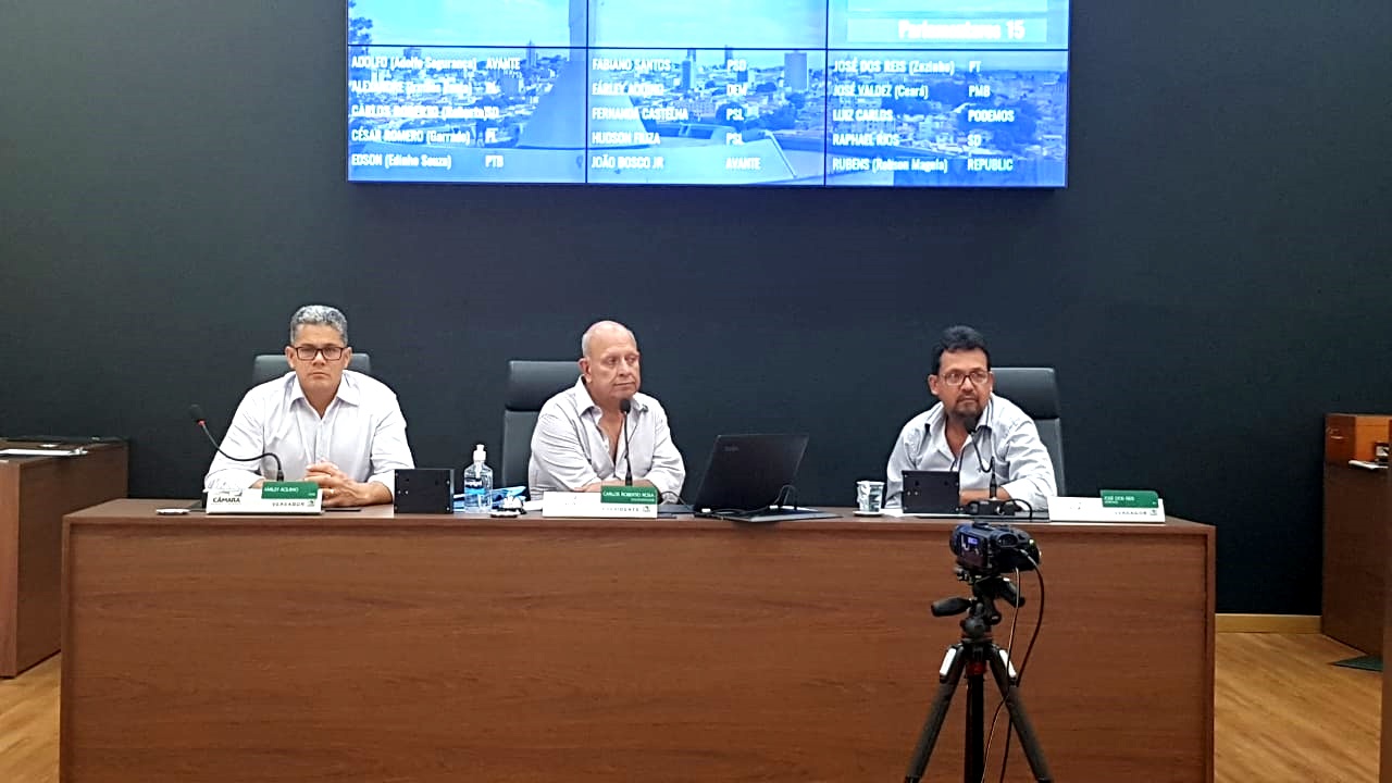 Câmara Municipal de Araxá – Reunião 07/04/2020