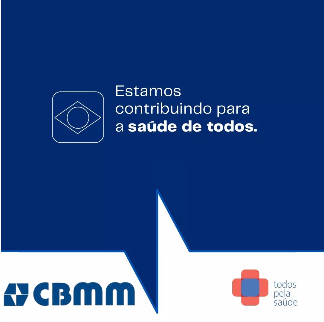 CBMM reforça movimento Todos Pela Saúde com doação mas R$ 5 milhões