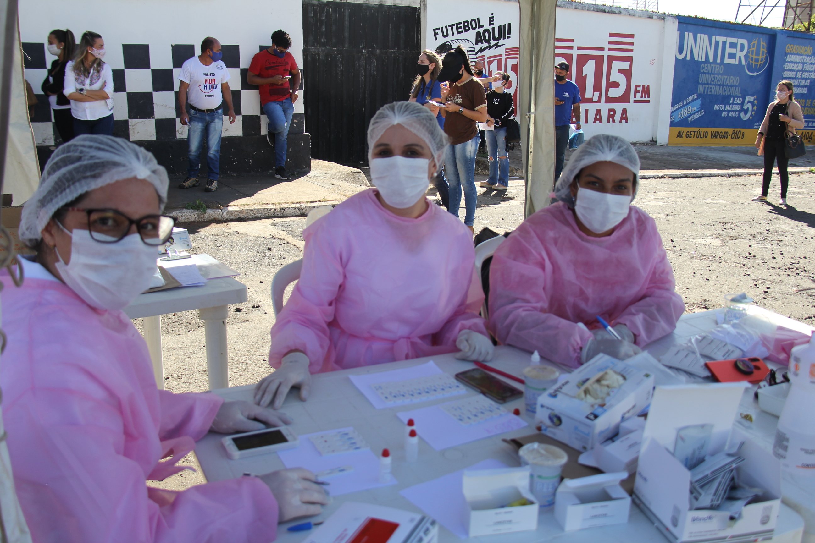 Prefeitura de Araxá realiza barreira sanitária para prevenção do coronavírus