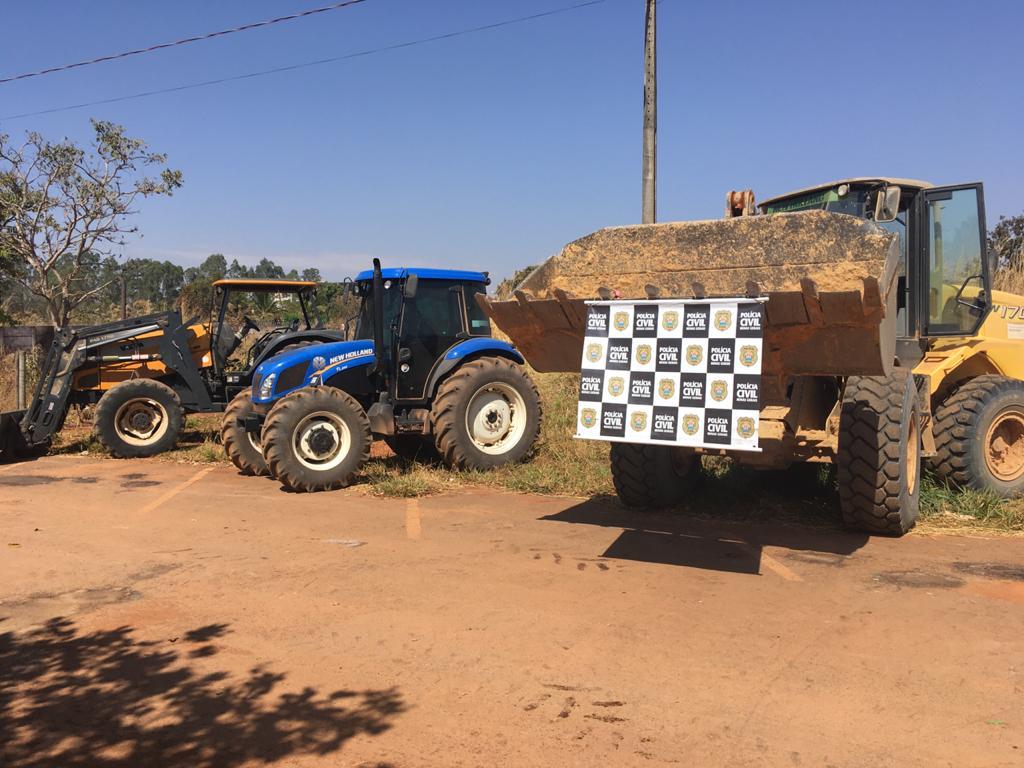 OPERAÇÃO “ZIMMERMANN” Polícia Civil recupera mas 500 mil reais equipamentos agrícolas