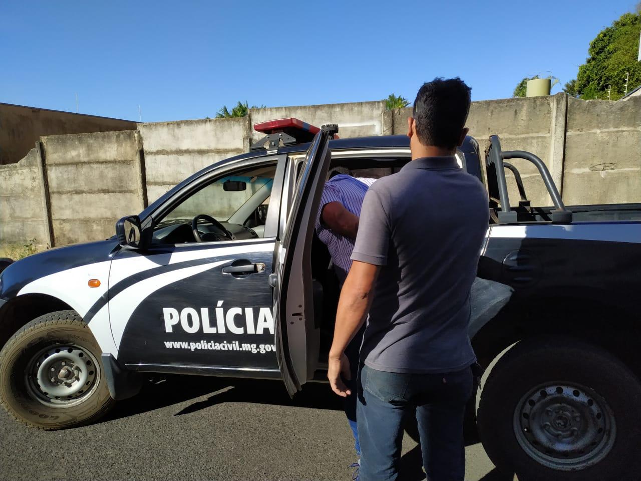 POLICIA CIVIL DE MINAS GERAIS PRENDE HOMEM ACUSADO DE VIOLÊNCIA DOMESTICA EM ARAXÁ.