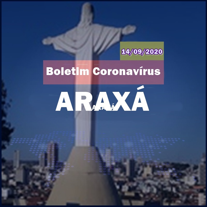 Boletim Coronavírus Araxá e região -14/09/2020