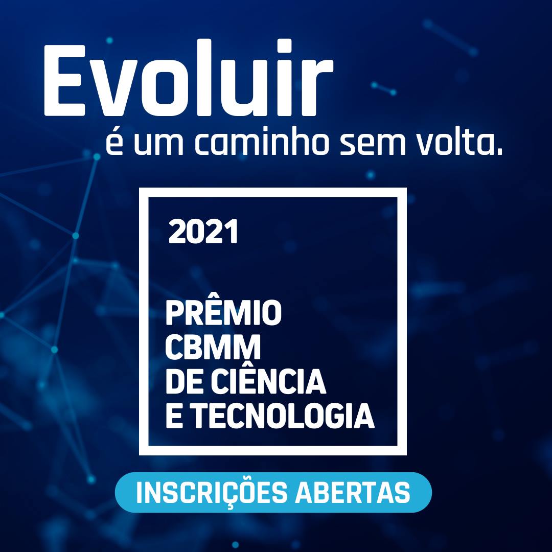 Prêmio CBMM de Ciência e Tecnologia 2021 está com inscrições abertas