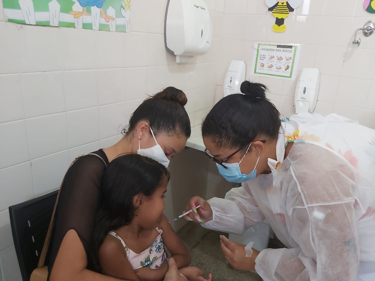 Araxá deu inicio hoje (12) Campanha de Vacinação contra a Gripe.