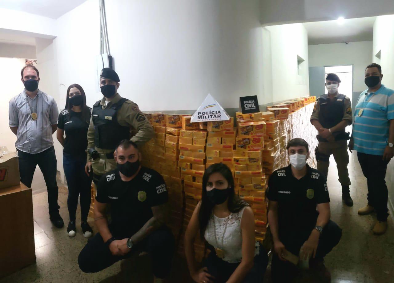 PC regional de Araxá recupera carga de Chocolate na 262