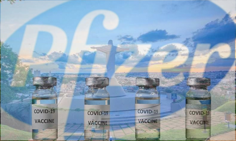 Cidade de Araxá é aprovada para receber vacina da Pfizer contra a Covid-19