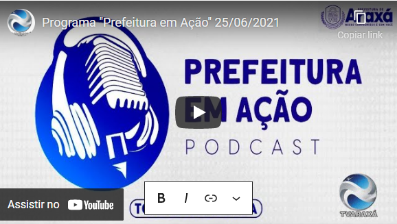 Programa “Prefeitura em Ação” 25/06/2021