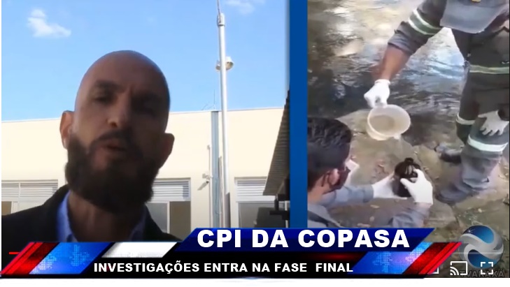 CPI DA COPASA INVESTIGA QUALIDADE DE  ÁGUA E TRATAMENTO DE ESGOTO EM ARAXÁ