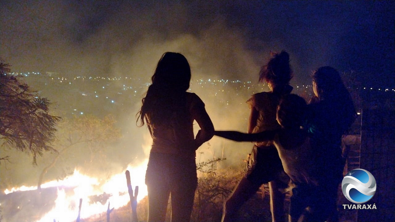 Incêndio em Araxá quase vira tragédia na cidade.