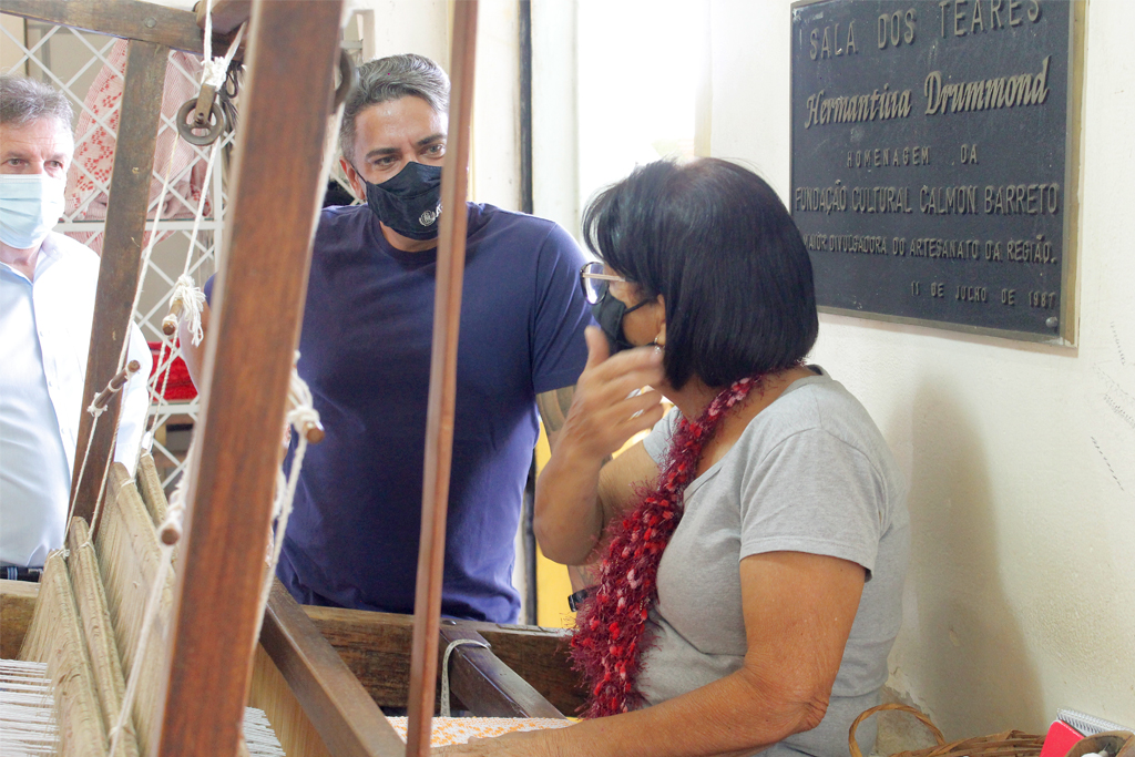 Fundação Cultural Calmon Barreto recebe visita de secretário de Estado de Cultura e Turismo