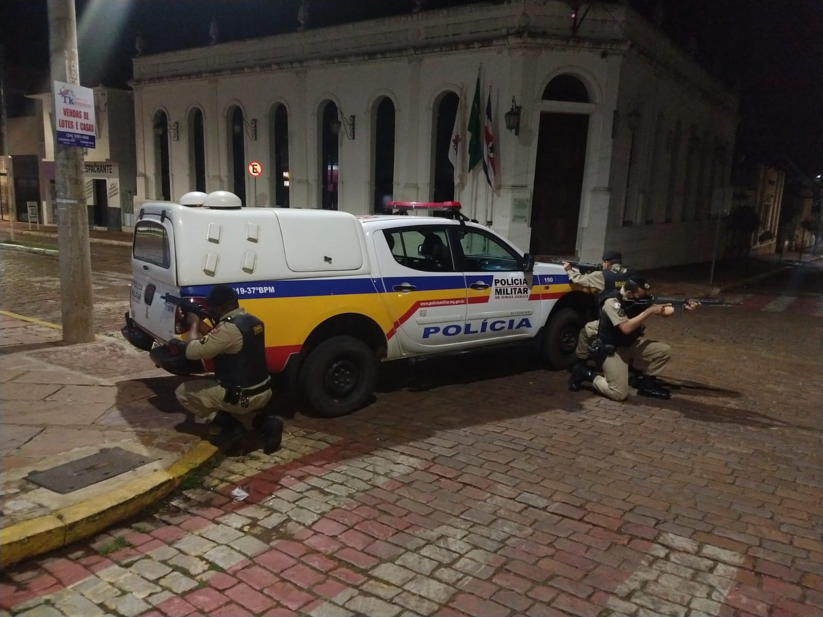 Polícia Militar 37º BPM de olho vivo nos ataques a Bancos