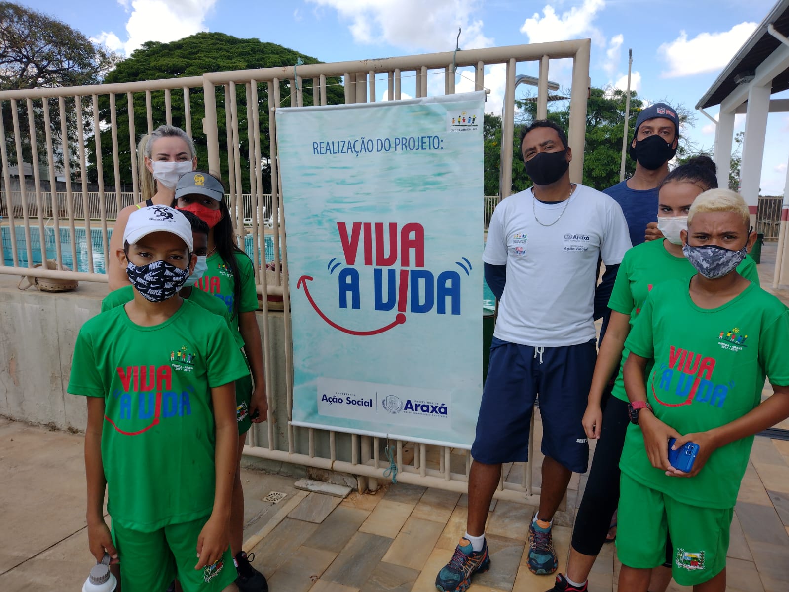 Projeto Viva a Vida – Esporte, Saúde, Educação, fazem brilhar os olhos das crianças de Araxá.