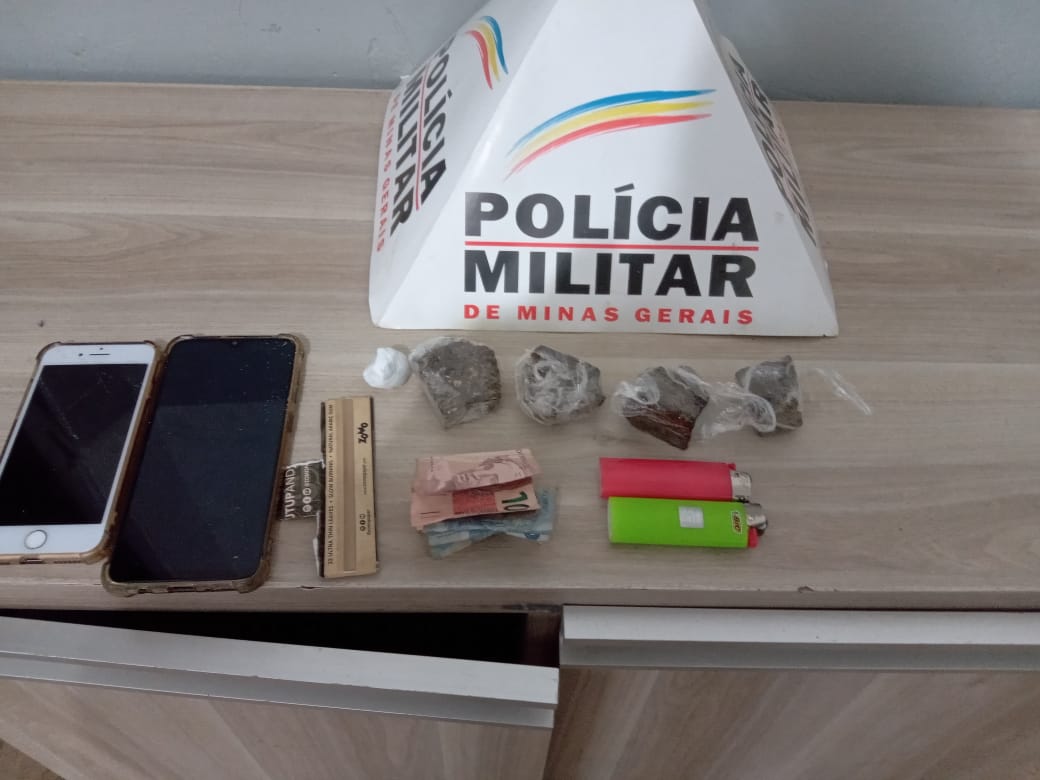 Polícia Militar apreende menor com drogas em Araxá