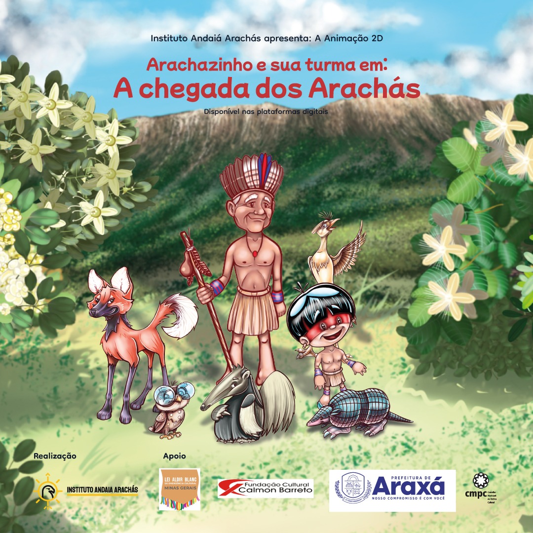 Instituto Andaiá lança curta metragem animado sobre a chegada dos índios Arachás