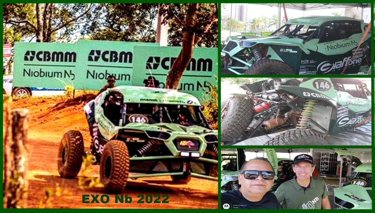 O EXO Nb com performance em alta na  estreia no campeonato brasileiro de Rally Minas Brasil, em Araxá.