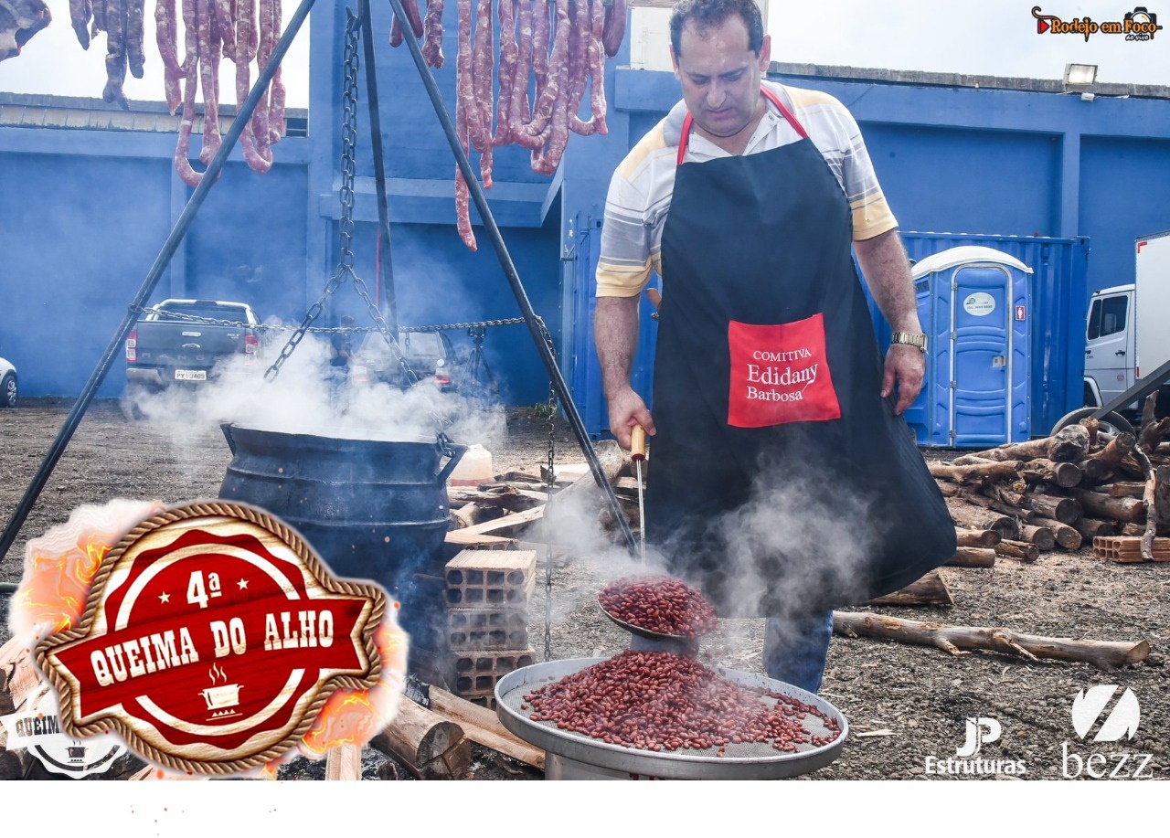 Comida boa !! Musica Boa !! na “Queima do Alho” dia 9 de abril parque de exposição em Araxá