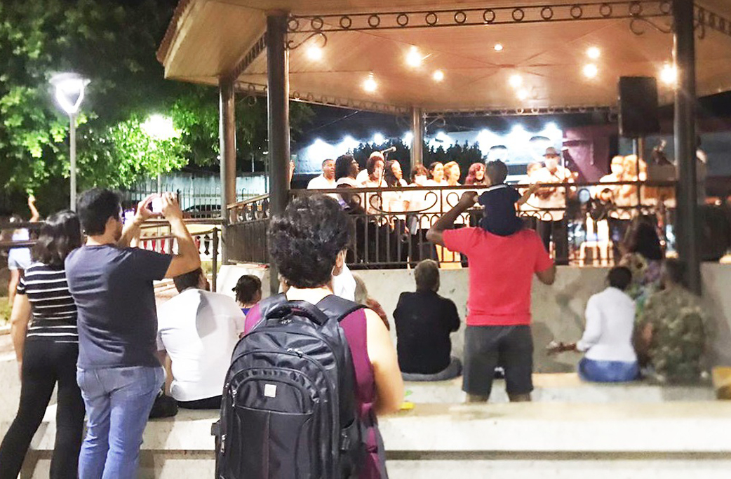 Projeto Espaço Aberto promove apresentações musicais ao ar livre na Praça Arthur Bernardes