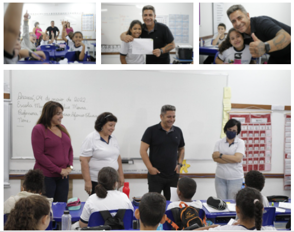 Prefeito Robson Magela visita Escola Alice Moura e Cemei Dom Pixote