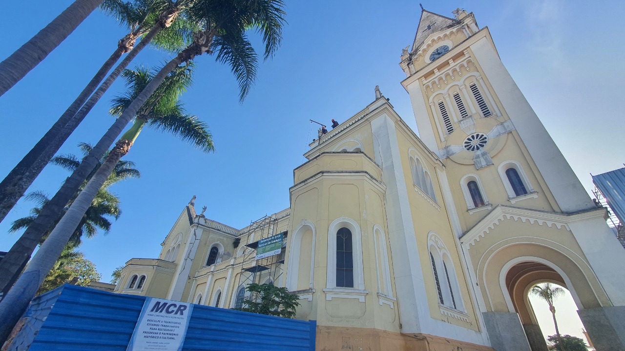 Igreja Matriz de São Domingos: Obras estão avançando