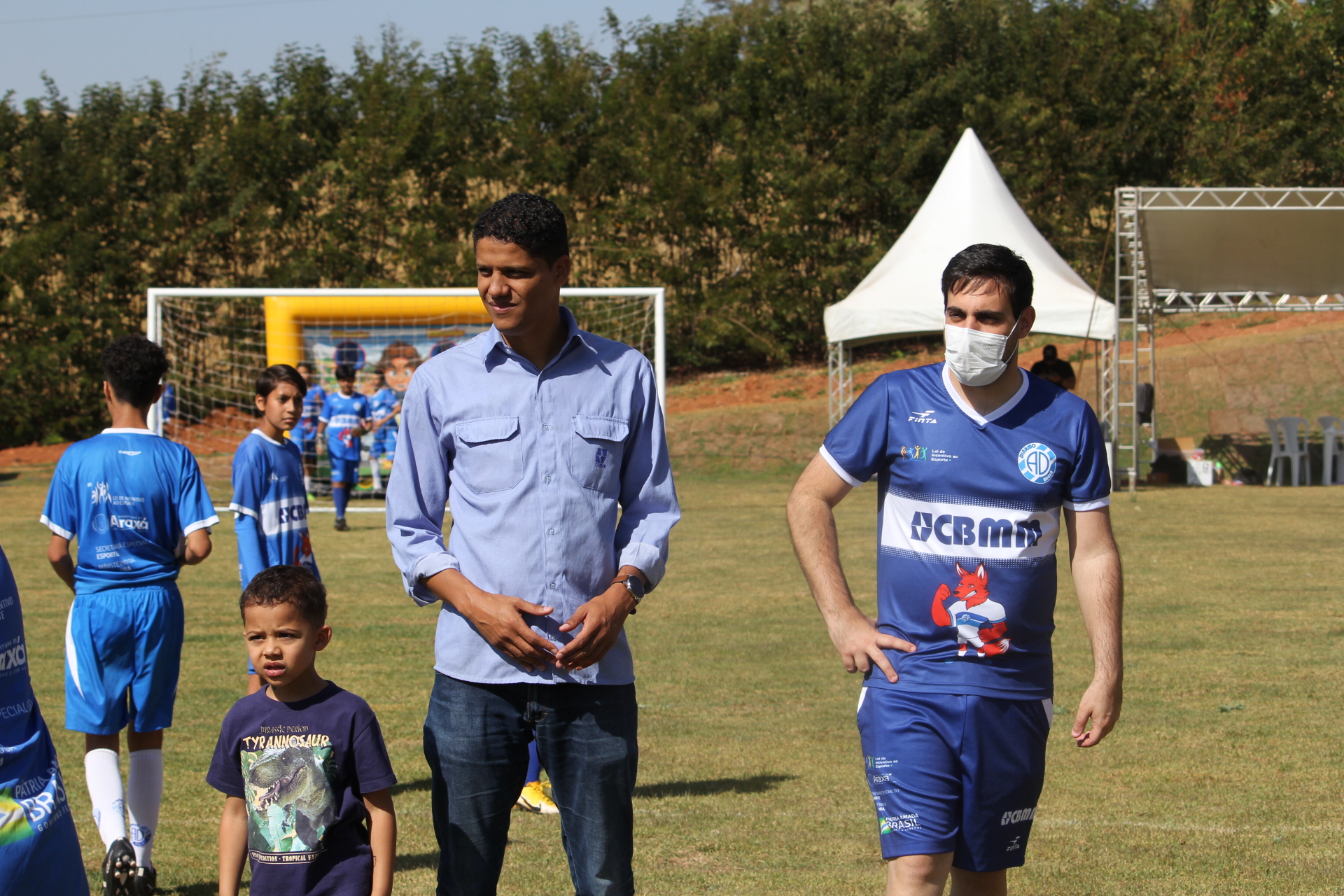 CBMM Esporte: Comunidade da Boca da Mata recebe  campo de futebol revitalizado