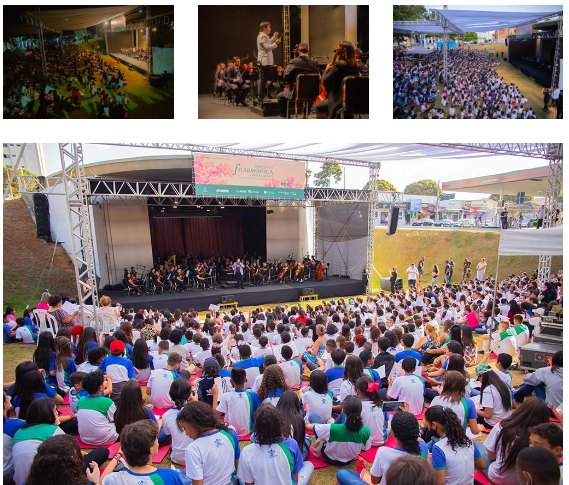 Orquestra Filarmônica de Minas Gerais enche de cultura  mais de 3.000 pessoas no Teatro Municipal