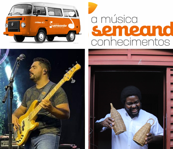 Kombi carregada de cultura levará música instrumental às escolas de Araxá