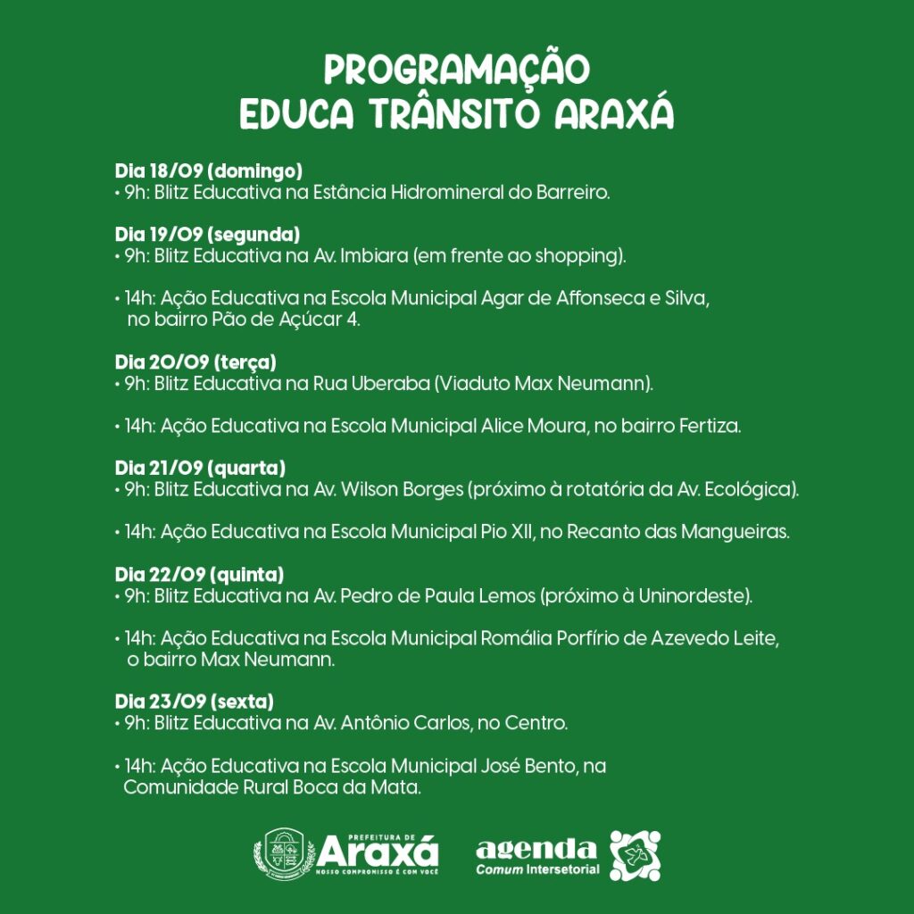 Consep Araxá - Conselho Comunitário de Segurança Pública de Araxá MG