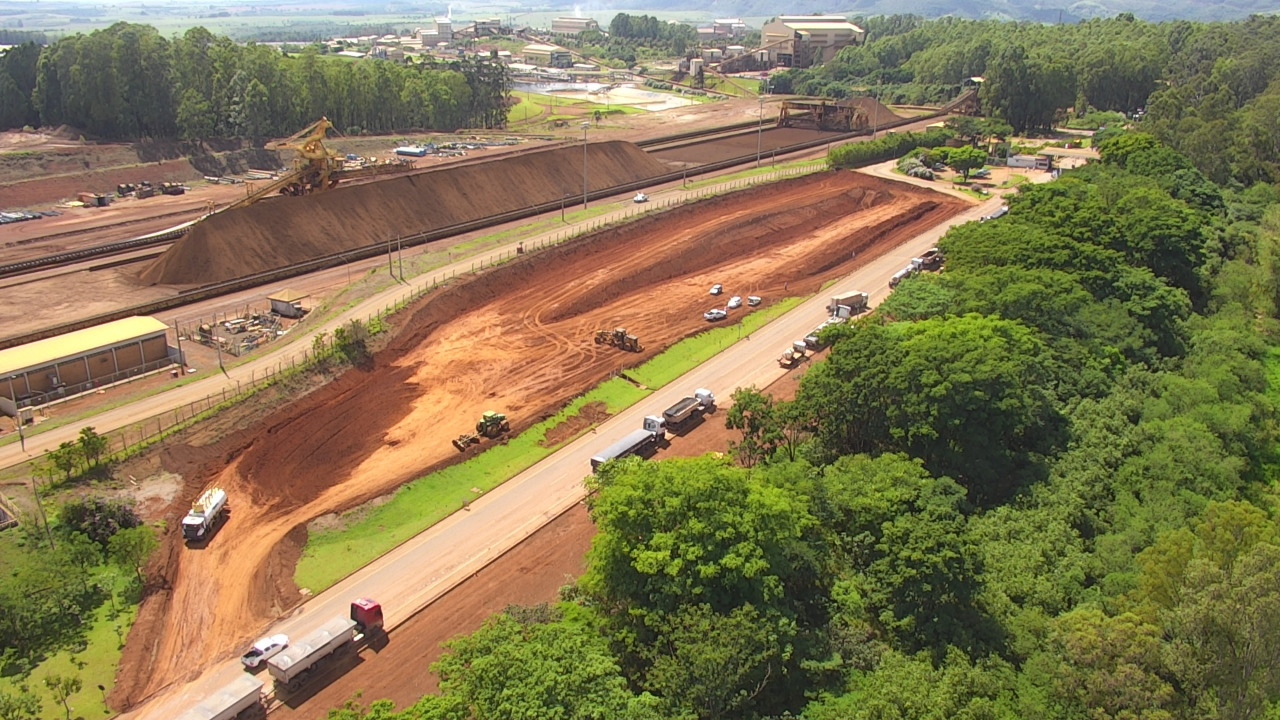 CBMM realiza obras de revitalização na Avenida das Bandeiras e portaria principal