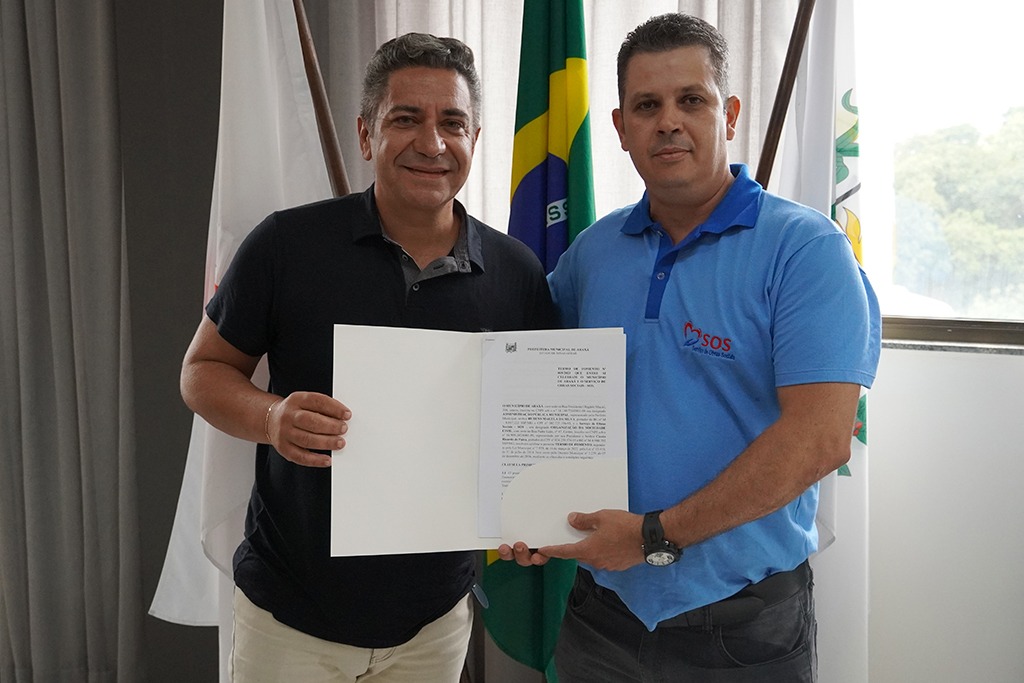 Prefeitura de Araxá firma convênio com o SOS