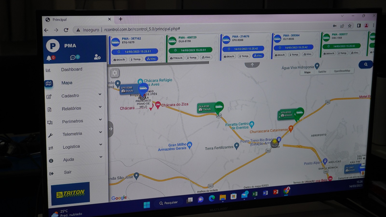 Monitoramento digital do transporte escolar rural reforça a segurança de mais de 500 alunos em Araxá