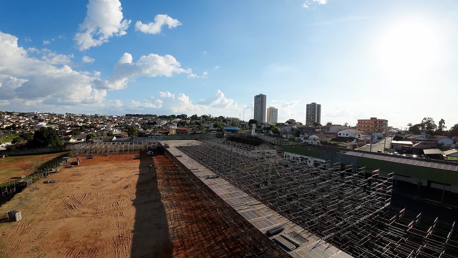 Araxá Rodeio Show 2023: estrutura está adiantada e poderá ser conferida na Queima do Alho