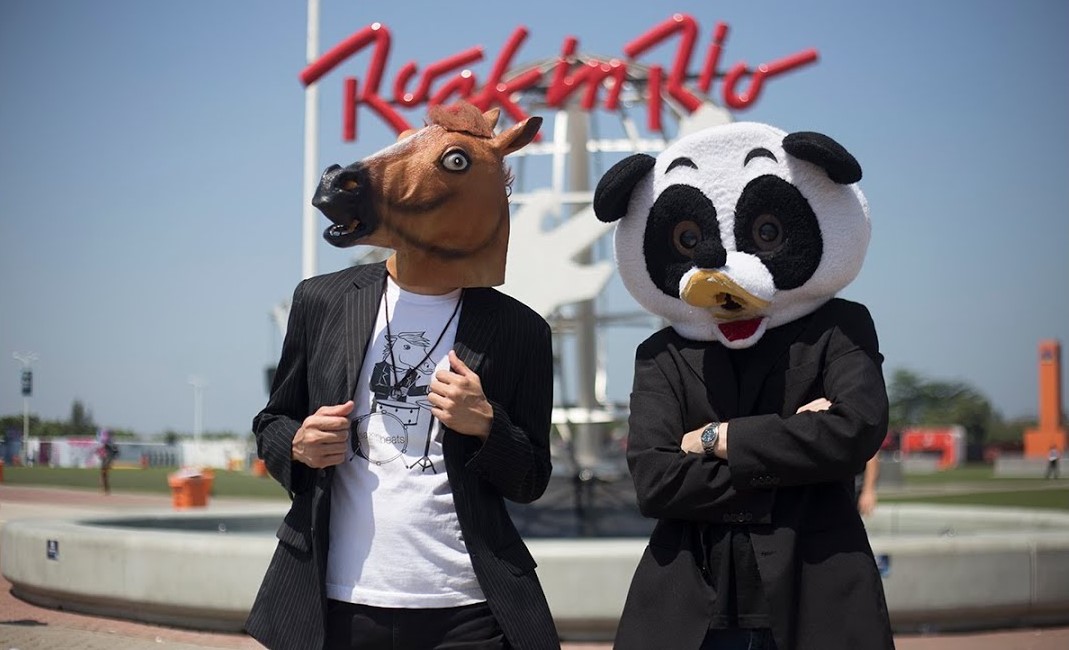 Fenadoces 2023: Do RJ para Araxá: Dupla ‘Cavalo e Panda’, sucesso no Rock in Rio presença garantida.