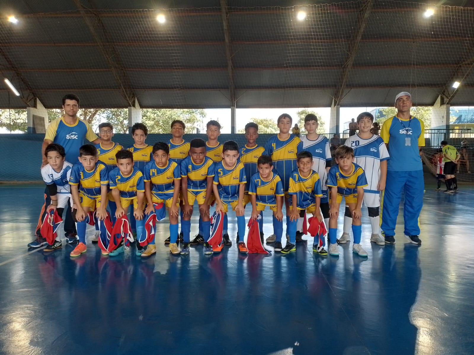 SESC Araxá Sub 11 vence  o Uberlândia Futsal no mineiro 2023