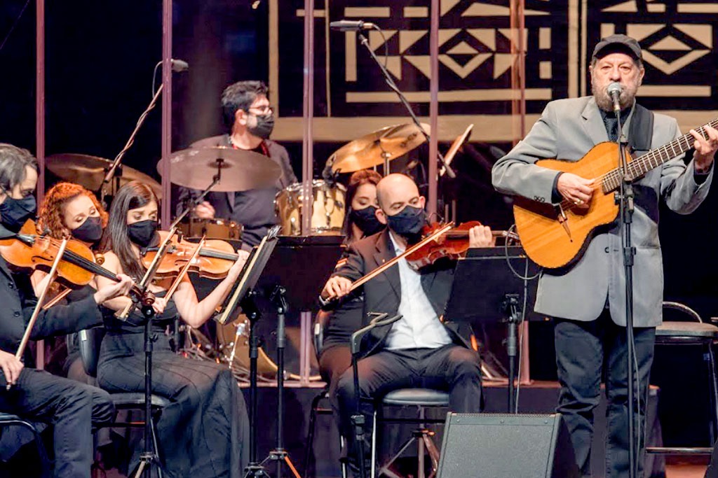 João Bosco e Orquestra Ouro Preto se apresentam em Araxá no próximo domingo(4)