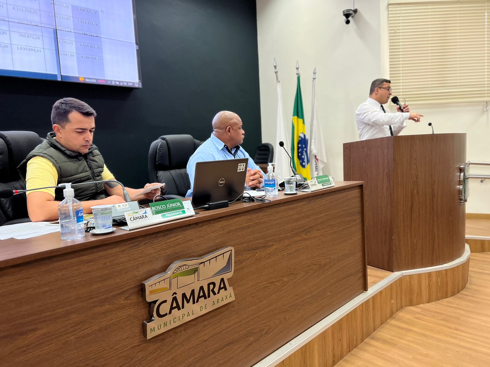 Executivo realiza apresentação para Prestação de Contas primeiro quadrimestre de 2023.