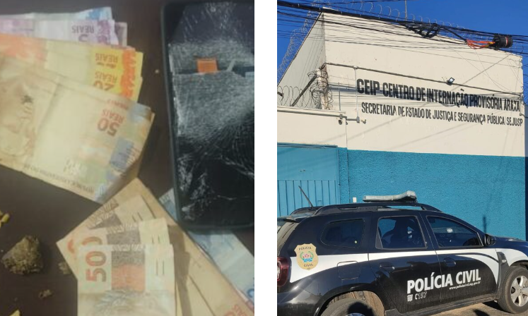 Polícia Civil faz apreensão de drogas e dinheiro em Araxá