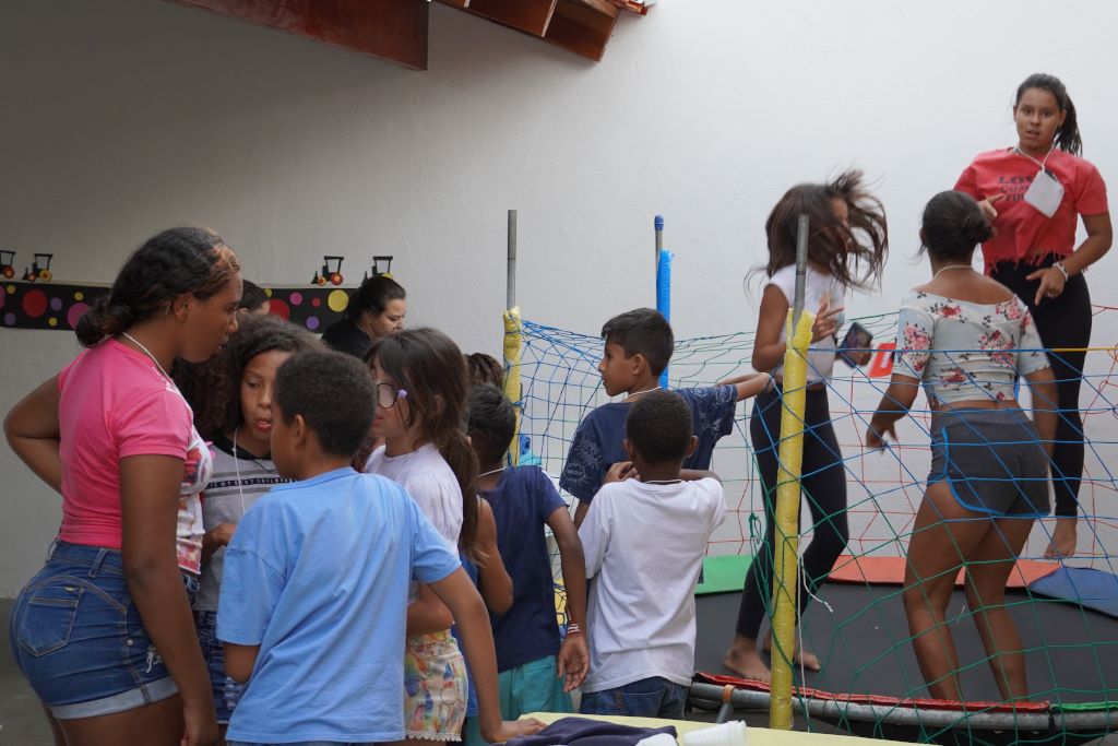 Ação Social promove colônia de férias para crianças e adolescentes