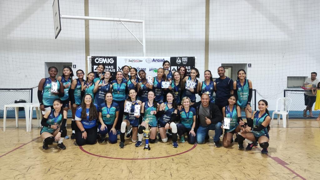 Meninas de Ouro sagrou se campeão da 4ª edição da Taça Minas Gerais