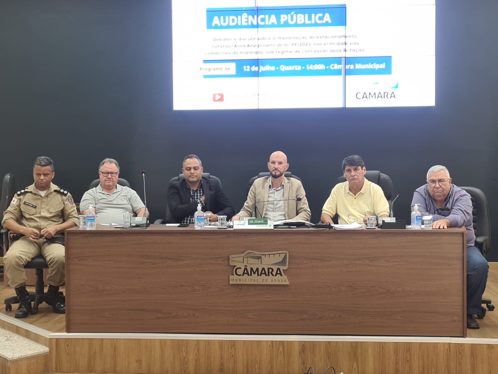 Audiência Pública debate a implantação do estacionamento rotativo em Araxá