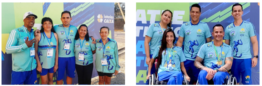 Atletas paralímpicos de Araxá conquistam 33 medalhas em torneio realizado em Belo Horizonte