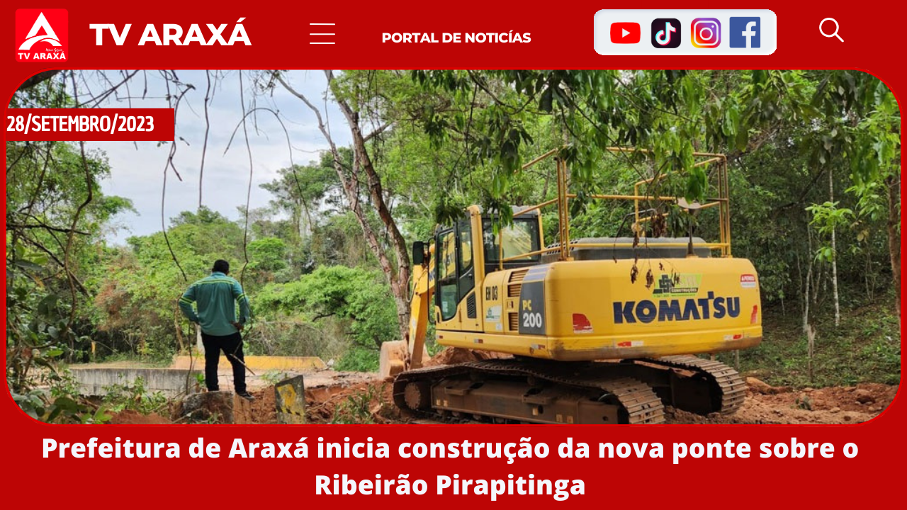 Notícia  Prefeitura de Araxá