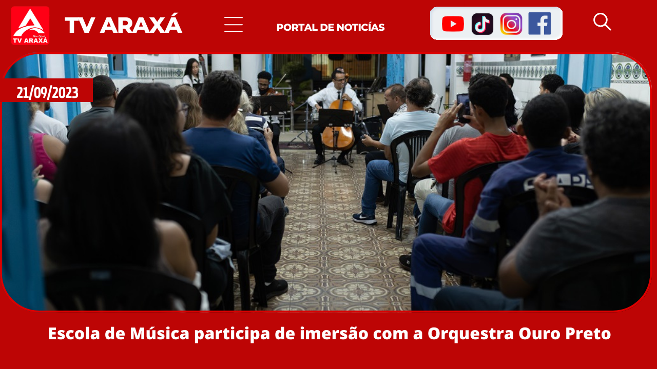 Escola de Música participa de imersão com a Orquestra Ouro Preto