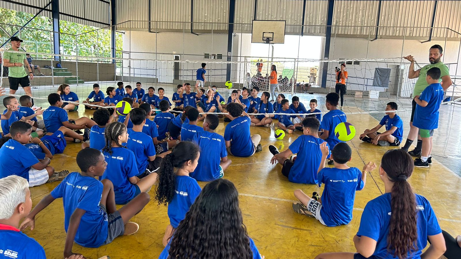 2ª etapa do Festival Paralímpico Brasileiro recebe mais de 150 participantes na Praça da Juventude