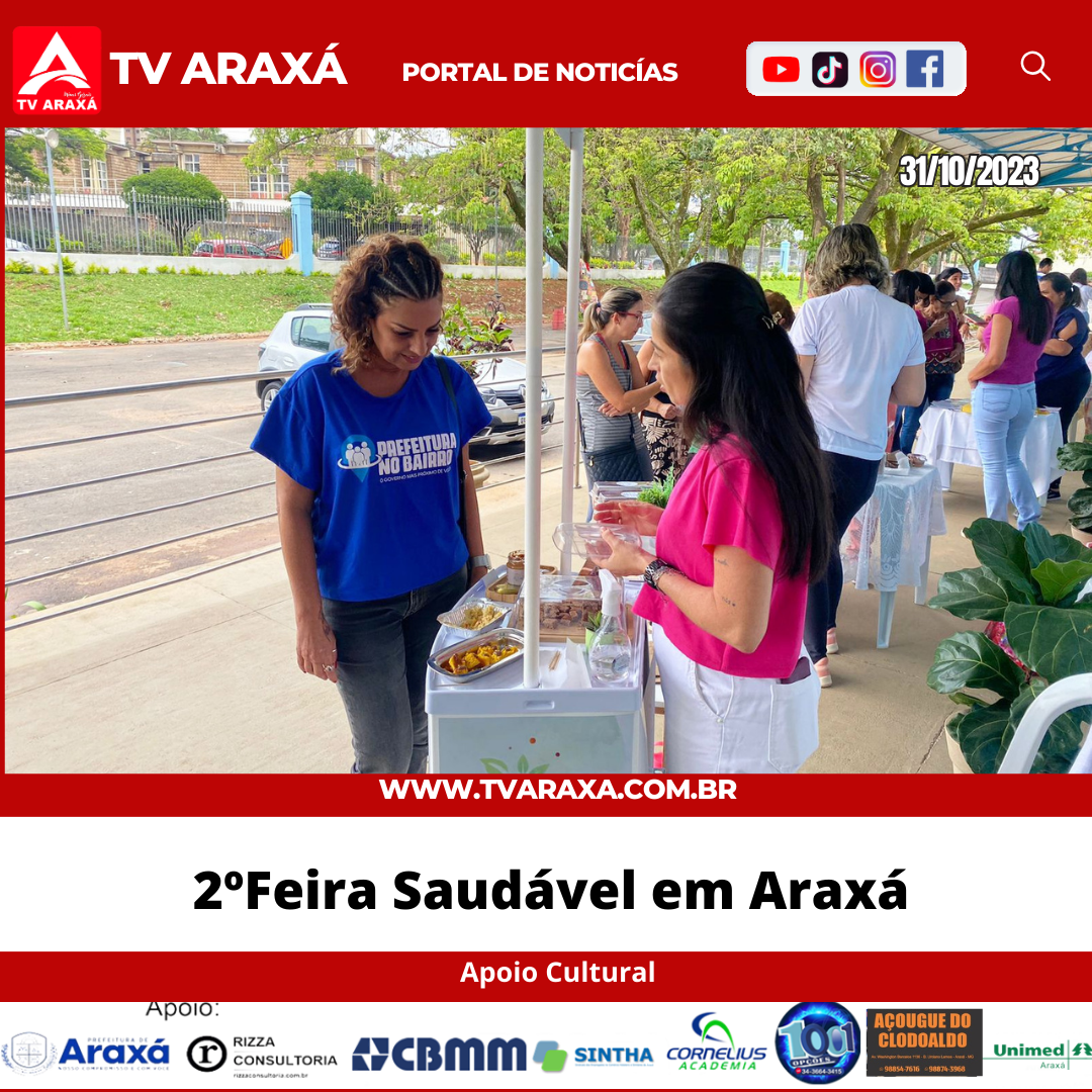 2ºFeira Saudável em Araxá