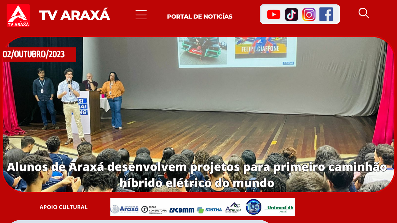 Alunos de Araxá desenvolvem projetos para primeiro caminhão híbrido elétrico do mundo